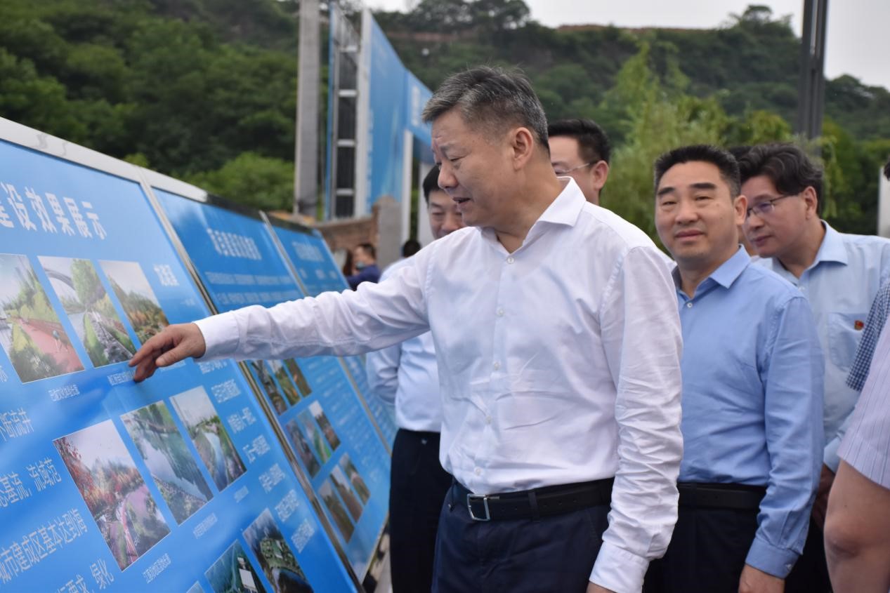 重庆市副市长陆克华调研指导花溪河综合整治ppp项目