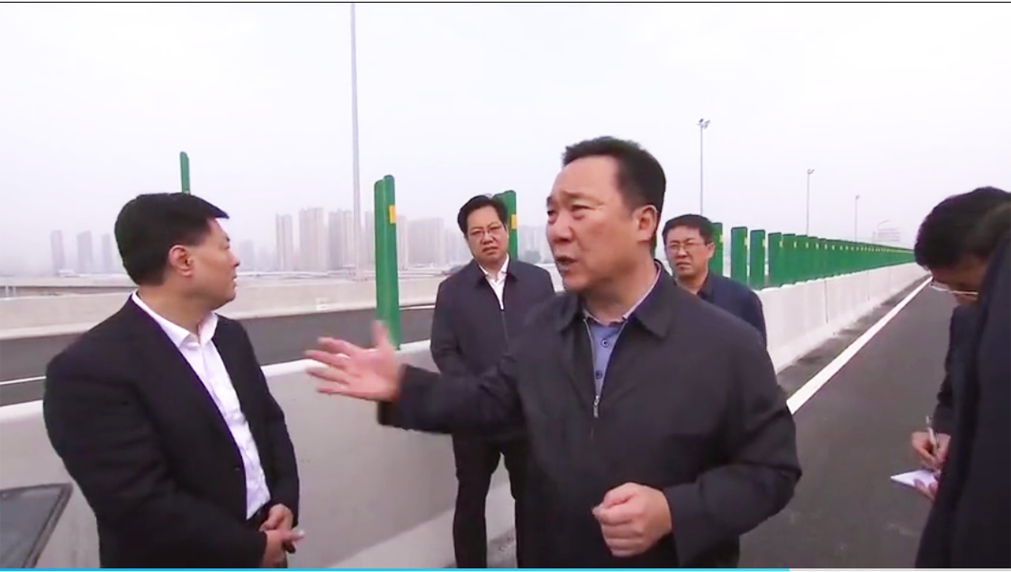 陕西省委常委,西安市委书记王浩检查指导三公司两项全运会迎宾工程