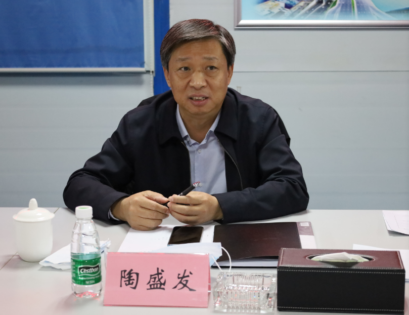 中建集团安全生产专项督查三组陶盛发一行到北京公司项目开展专项检查