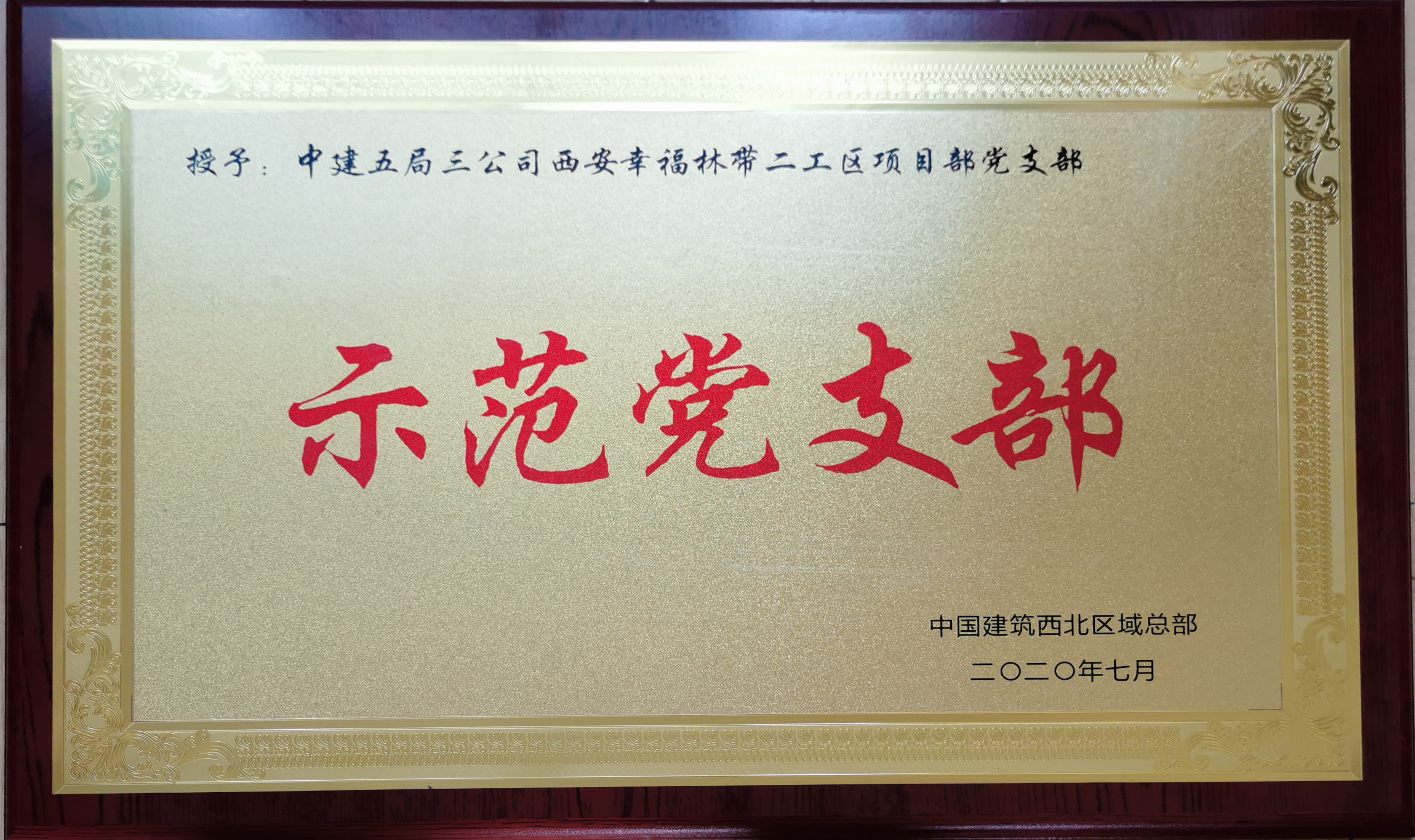 中建西北区域总部示范党支部.jpg 中建西北区域总部示范党支部.jpg