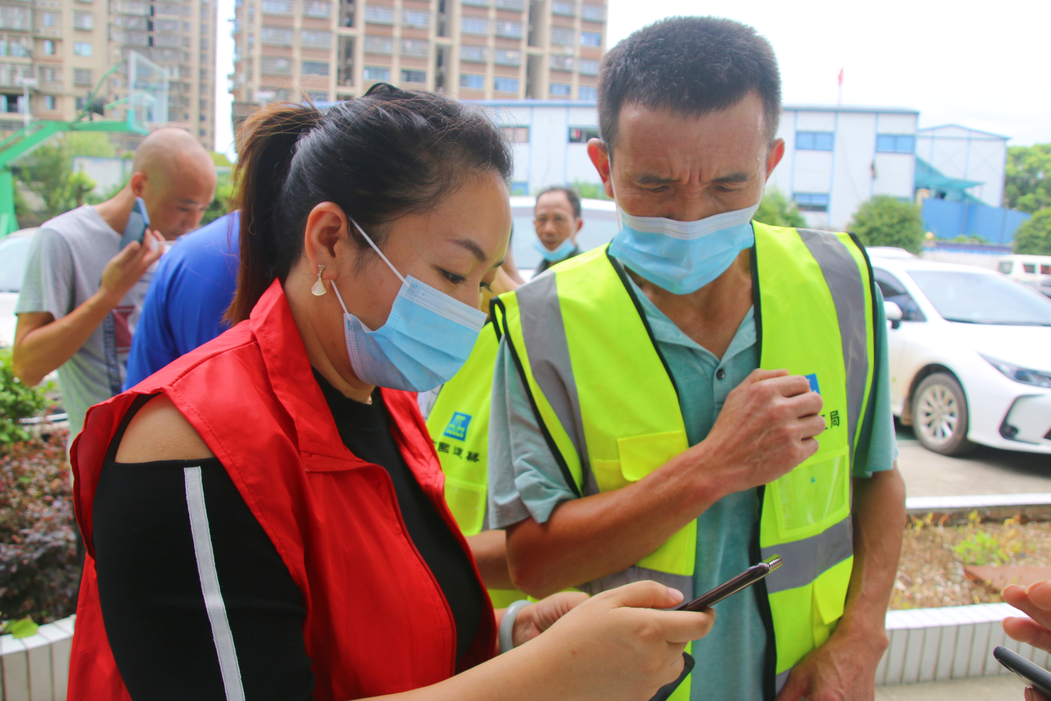 土木公司市政环保分公司长沙地铁6-6项目开展新冠疫苗接种志愿活动