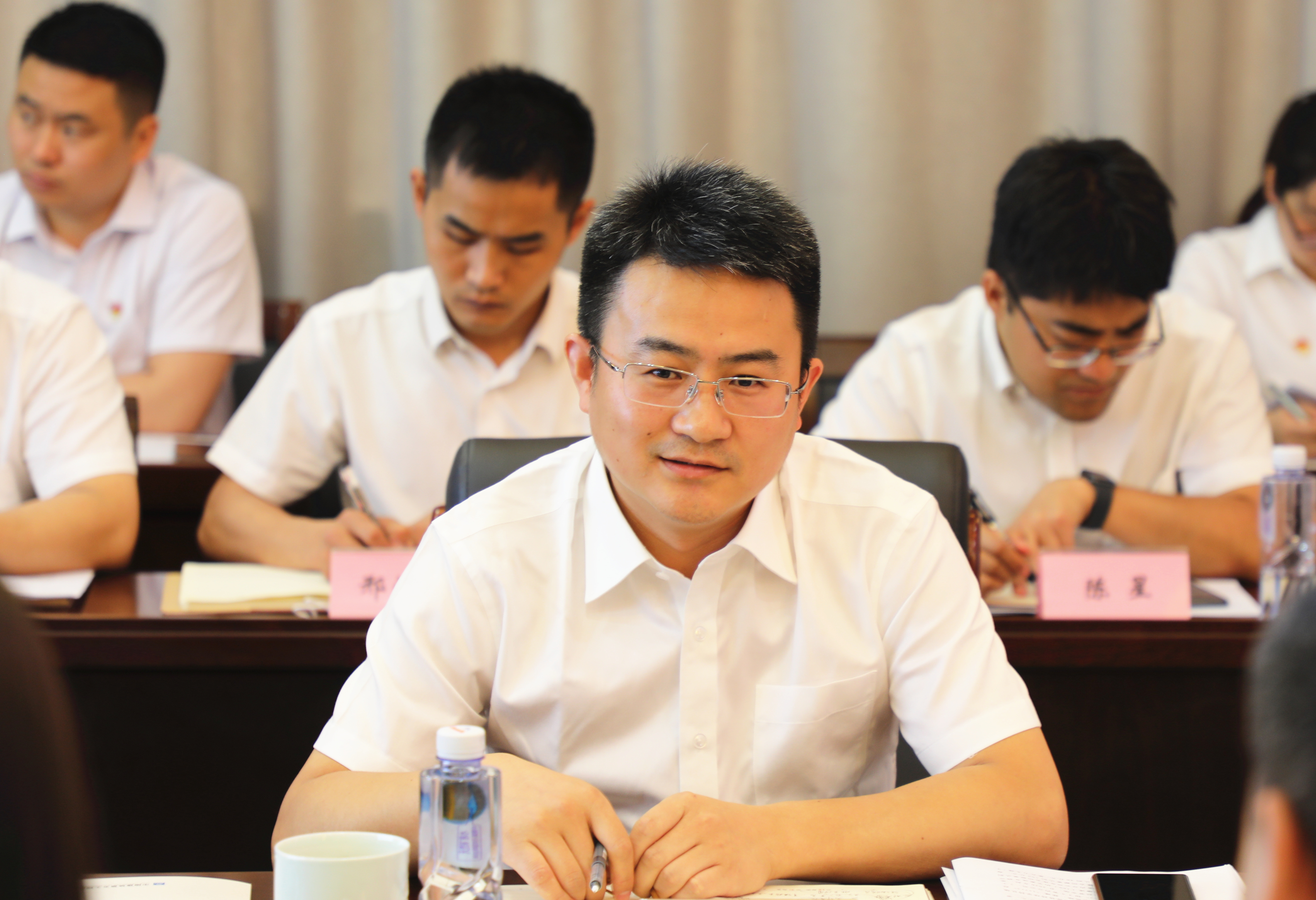 局企业策划与管理部总经理孙伟,河南公司领导班子成员,公司所属二级