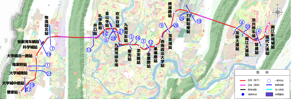 中建聯合體中標重慶軌道交通15號線一期工程