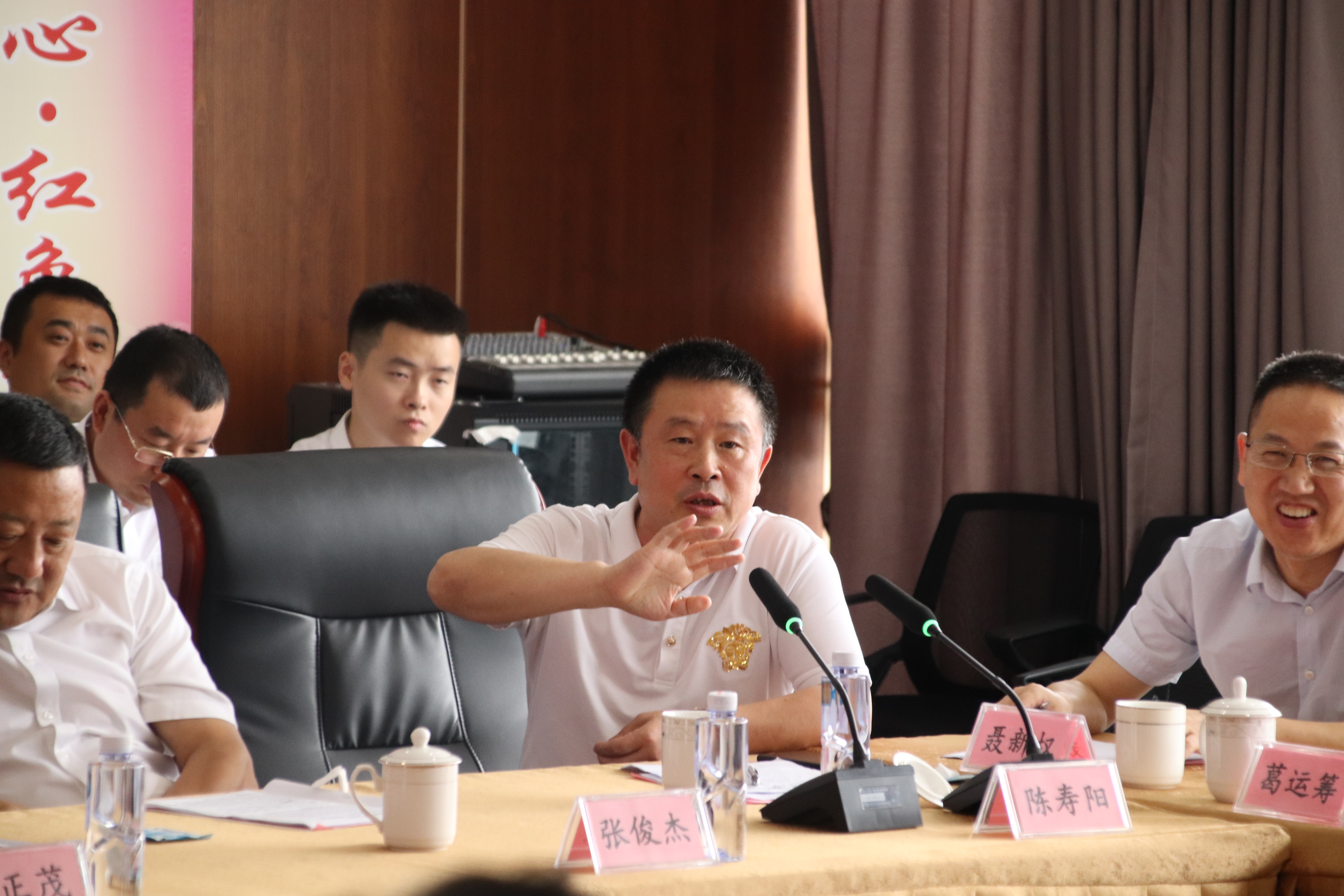 陈寿阳到南宁参加中建驻桂子企业座谈会