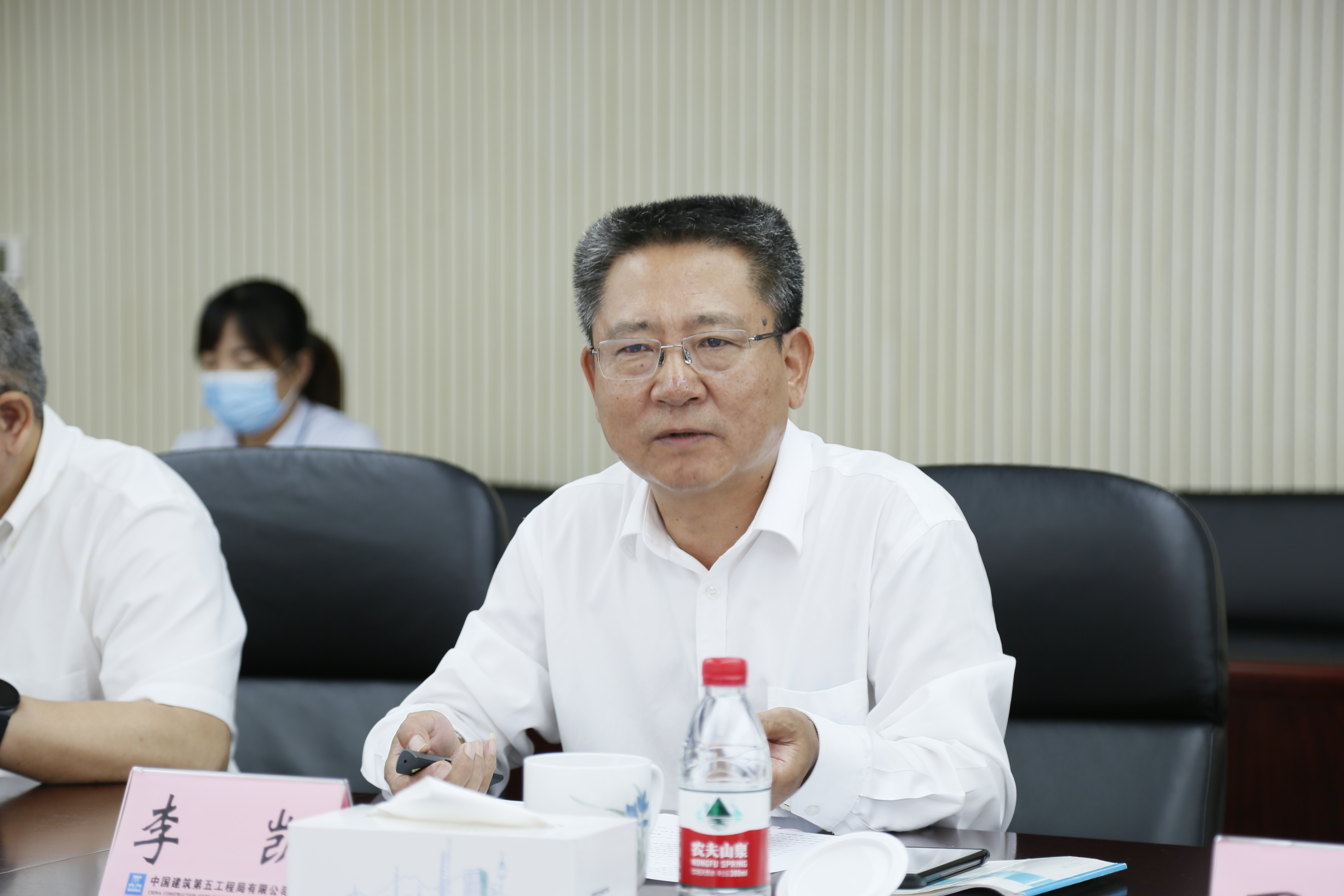 中国土木工程学会,中建集团到中建五局开展专题调研