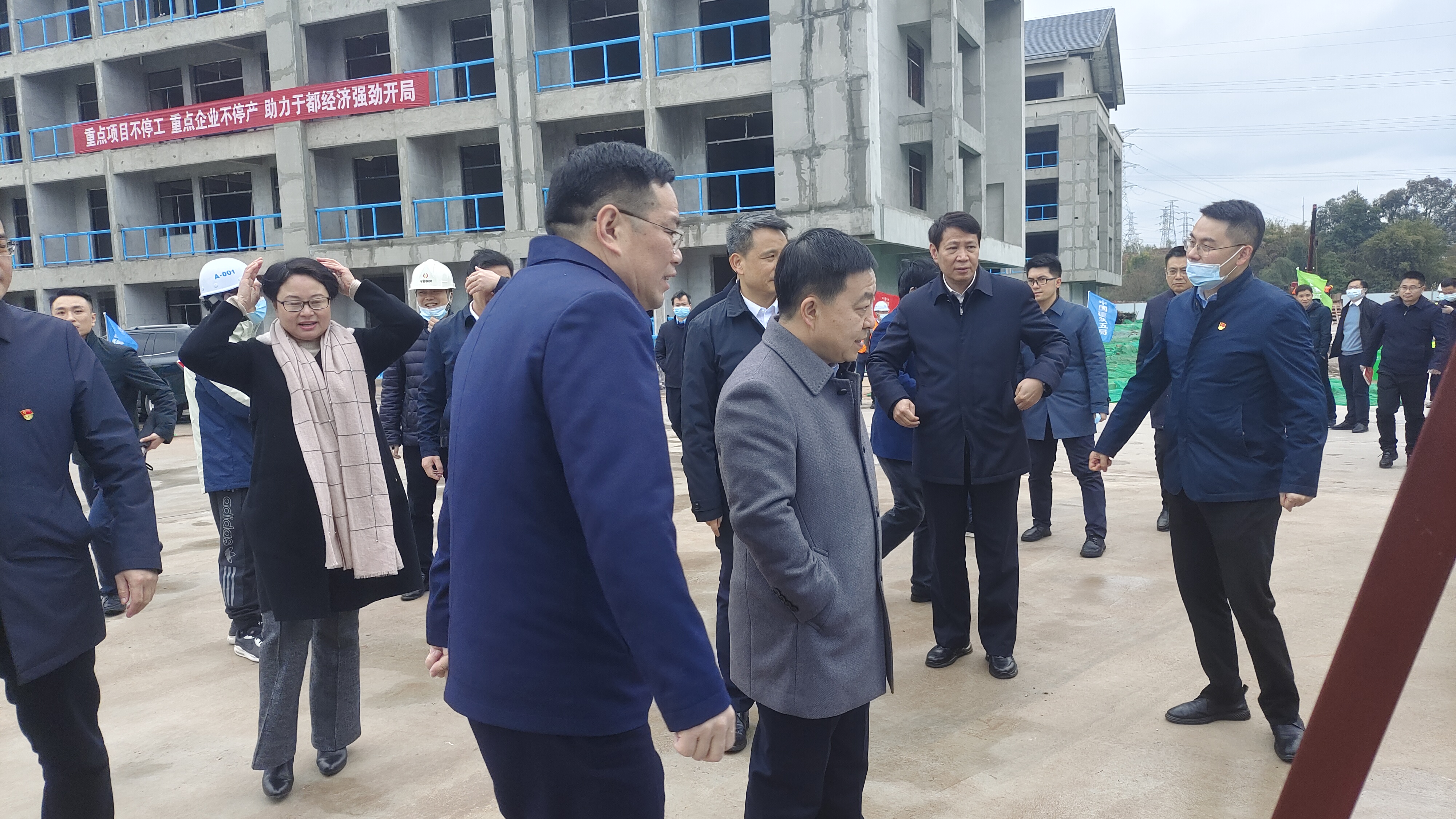 图片一：叶建春在现场调研.jpg