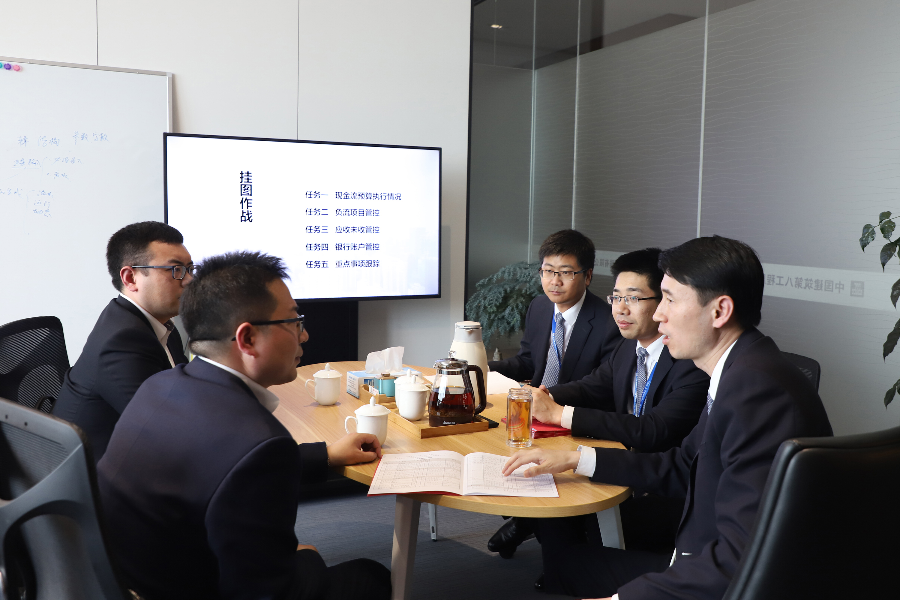 三公司西北分公司与中建八局西北公司开展座谈交流