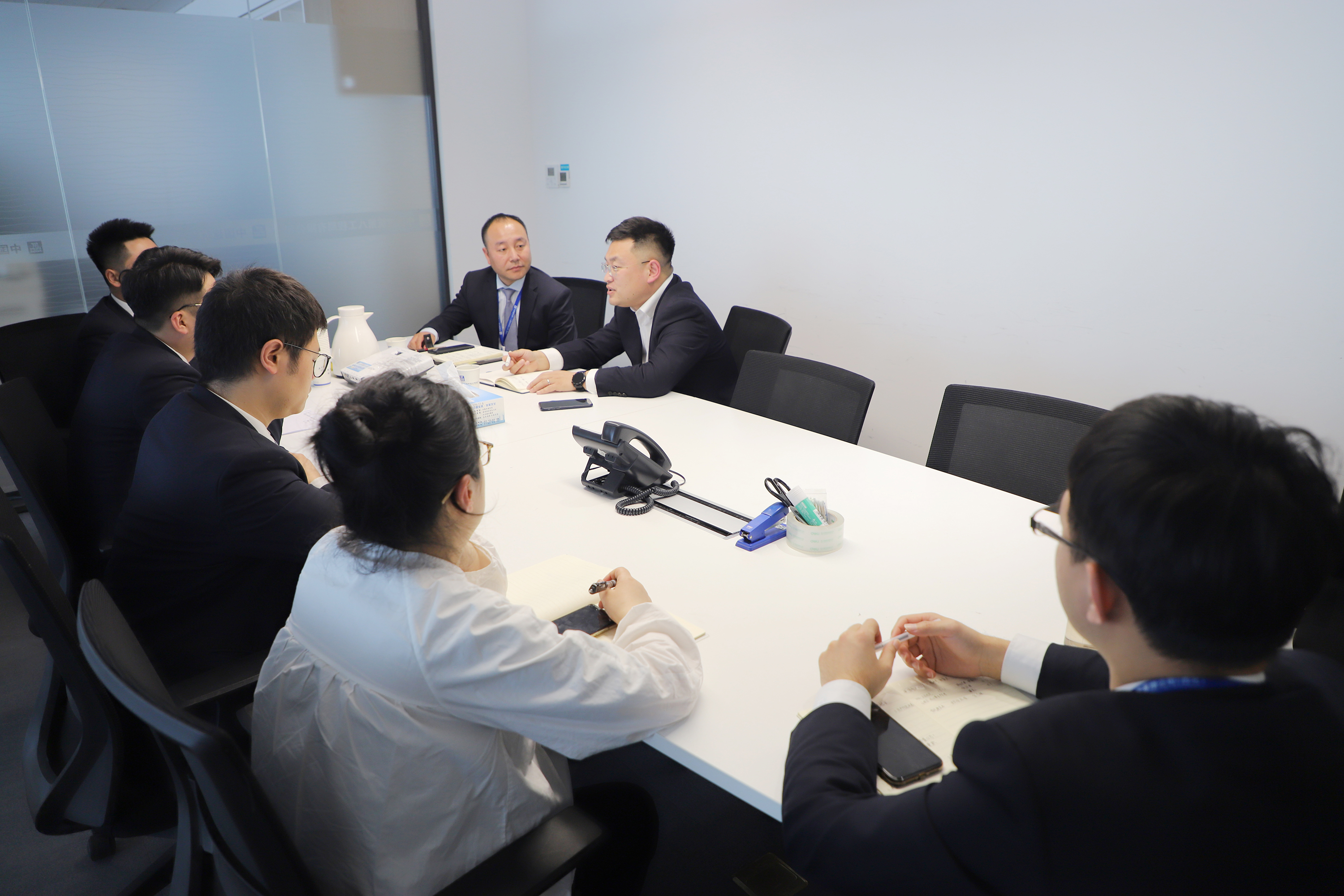 三公司西北分公司与中建八局西北公司开展座谈交流