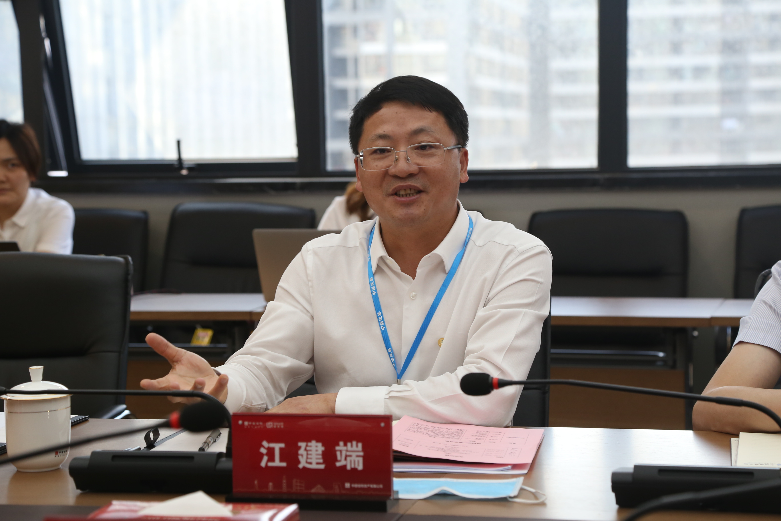 江建端到中建信和地产开展专题调研 要求: 把信和地产牌子擦得更亮 为